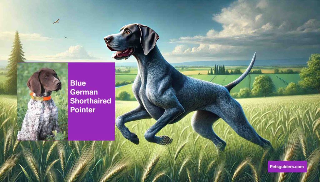 Blue German Shorthaired Pointer